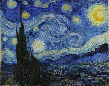 van Gogh Sternennacht Ölgemälde